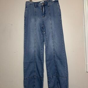 High-Rise Wide-Leg Jeans – Size 4 NWOT